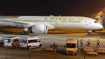 Etihad Chennai-Abu Dhabi flight cancelled after fire detected on wing during take-off preparations