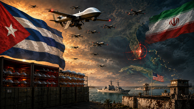 AI image 300+ military drones & Iran links: Did Cuba plan a strike on a US naval base?