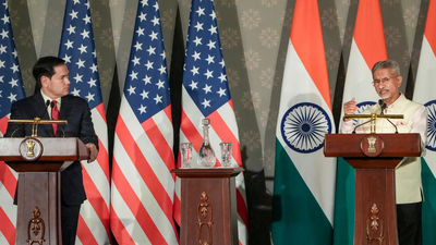 Indo-US defence ties: EAM Jaishankar pushes ‘Make in India’ approach in talks with Marco Rubio