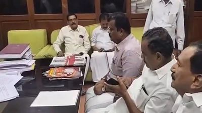 Tamil Nadu political crisis: Rebel AIADMK MLA Balakrishna Reddy backs EPS, submits apology letter amid party turmoil Tamil Nadu political crisis: Rebel AIADMK MLA Balakrishna Reddy backs EPS, submits apology letter amid party turmoil