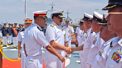 Admiral Tripathi meets Myanmar naval leadership, discusses steps to boost cooperation, defence partnership