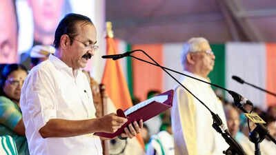Left vs BJP in Kerala over full 'Vande Mataram' recital at Satheesan's swearing-in ceremony