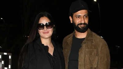 Vicky Kaushal, Katrina Kaif make FIRST appearance together after becoming parents to son Vihaan, netizens can't stop gushing - PICS inside
