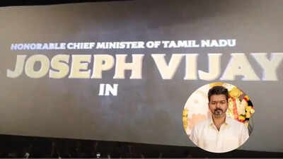Vijay’s ‘Chief Minister’ title card goes viral; Has the 'Jana Nayagan' actor dropped the iconic ‘Thalapathy’ tag?