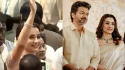 <p>Picture Credit: Instagram</p> Vijay Thalapathy to take oath as Tamil Nadu's Chief Minister: Trisha Krishnan says she is 'looking forward' to the big day ahead of the ceremony