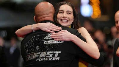 'The Fast and the Furious' 25th anniversary: Vin Diesel hugs late Paul Walker's daughter Meadow Walker on Cannes red carpet - PICS