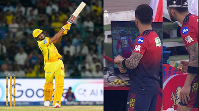 IPL 2026: Virat Kohli spotted glued to screen during Urvil Patel’s explosive 13-ball fifty - Watch