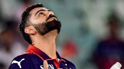 Virat Kohli scored a brilliant century against KKR. (ANI Pic Service)