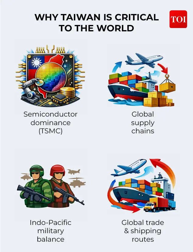 Why is Taiwan critical to the world