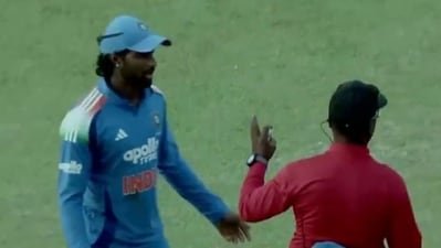 The umpires went back on their understanding with India A (Screengrab - SonyLiv)