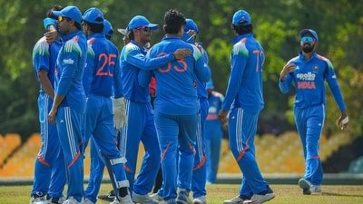 India A defeated Afghanistan A to reach the tri-series final. (X (BCCI))