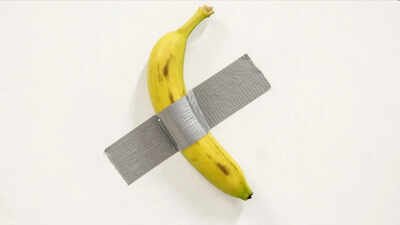 Image credit: Source Pompidou-Metz Multimillion-dollar banana: French museum artwork 'Comedian', eaten twice before, is now stolen