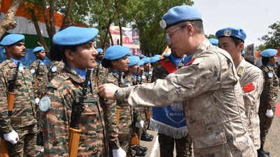 Over 550 Indian peacekeepers in South Sudan awarded UN Medal of Honour