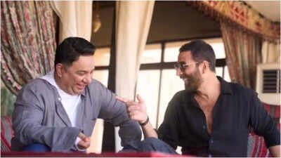 Akshay Kumar wishes Ahmed Khan on his birthday, hopes ‘Welcome To The Jungle’ becomes biggest gift of his career