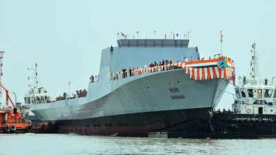 Big fleet expansion: Navy to add 4 made-in-India warships, one survey vessel this month