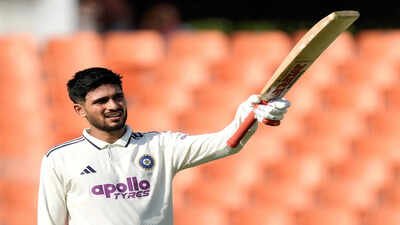 India's captain Shubman Gill (AP Photo/Ashwini Bhatia) Only Don Bradman ahead: Shubman Gill enters elite Test captaincy list with another century