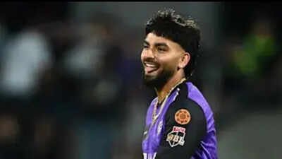 Nikhil Chaudhary, an India-born cricketer, has achieved a historic feat by being selected for Australia's T20I team.(Photo/IANS) Versatile Nikhil Chaudhary adapted to Oz cricket’s demands: First Indian in Australian men's team