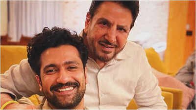Vicky Kaushal recently met legendary Punjabi singer Gurdas Maan and shared heartwarming pictures on Instagram, calling him the "GOAT" and saying he is "forever fan, forever grateful." One picture showed Vicky sitting with his head on Maan's lap. Gurdas Maan had also performed at Vicky and Katrina Kaif's wedding. 'Forever fan, forever grateful': Vicky Kaushal pens a heartfelt note for Gurdas Maan, calls him the 'GOAT' - see pics