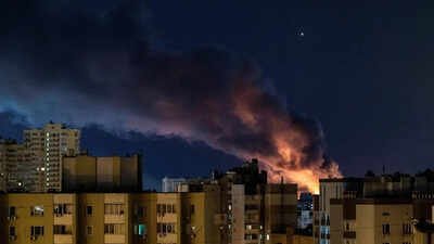 Hours After Trump-Zelensky Call, Kyiv’s Historic Monastery ‘Pechersk Lavra’ Burns In Russian Strike