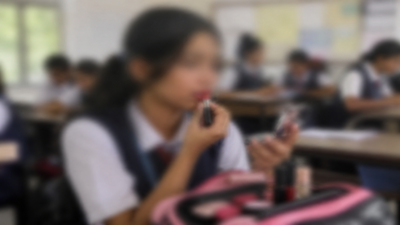 Representational photo ‘Lipstick under my schoolbag’: Kerala students use cosmetics during breaks; schools draw red line