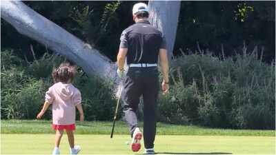 Priyanka Chopra shared an adorable picture of her daughter Malti Marie enjoying a day out at the golf course with father Nick Jonas, calling it her "best day" with the "best dad." The couple welcomed Malti via surrogacy in 2022. Priyanka will next be seen in 'Varanasi' and 'Krrish 4'. 'Best day with best dad': Priyanka Chopra shares an adorable glimpse of Malti Marie's day out with Nick Jonas at the golf course