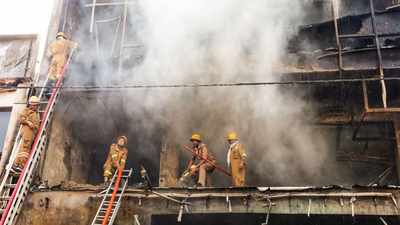 15 killed, all in their 20s, as blaze rips through gaming studio in Lucknow building