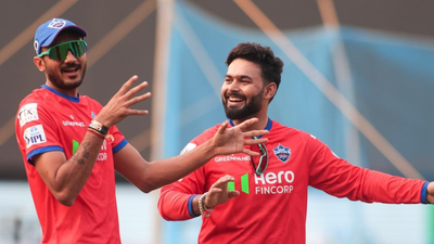 Axar Patel and Rishabh Pant (Image: X) 'Subah ka bhula...': Axar Patel's hilarious hindi proverb welcome for Rishabh Pant after DC return