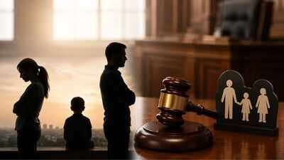 AI generated image Child's future not safe with mother who failed in duties towards husband, Pune court grants custody to father