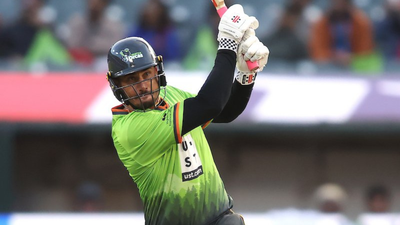 6,6,6,6,0,6! Marcus Stoinis goes berserk in Ian Holland's 17th over for Seattle Orcas - Watch