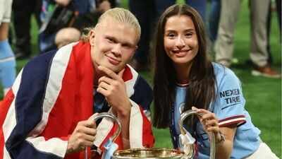 Erling Haaland and Isabel Haugseng Johansen have built one of football's most talked-about partnerships. While Haaland's estimated $100 million net worth comes from his Manchester City contract, bonuses and endorsements, Johansen maintains a private lifestyle with an estimated net worth of $250,000-$300,000. The couple welcomed their first son in 2024 and continue to enjoy a family-focused life. Their combined wealth, luxury properties and growing global profile keep them among football's most prominent young couples. Erling Haaland and Isabel Haugseng Johansen combined net worth in 2026: Career earnings, endorsements, investments, lifestyle and more