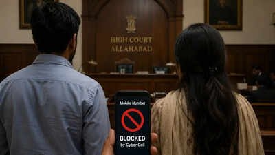 AI generated image Wife loses mobile number after husband's 'bogus complaint', Allahabad high court slams cyber cell