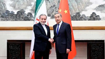 Iranian foreign minister Abbas Araghchi and China's foreign minister Wang Yi Why Iran remains too important for China to lose