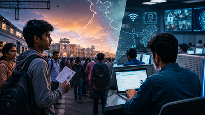 AI generated image Ctrl+alt+examine: Can India's biggest exams go online?