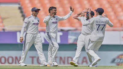 Manav Suthar stars on debut as India leave Afghanistan reeling in one-off Test
