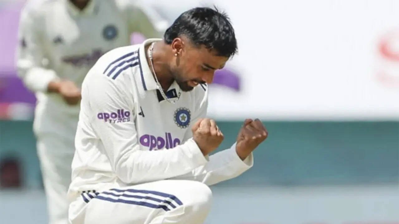 Manav Suthar (Photo by BCCI)