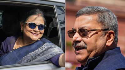 Kakoli Ghosh Dastidar and Kalyan Banerjee (File photo) TMC vs TMC intensifies: Mamata camp brands rebel MPs 'traitors'; Kakoli Ghosh says 'jhukega nahi'