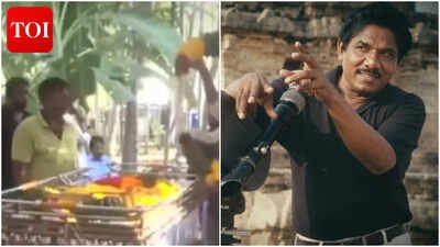 Bharathiraja's mortal remains reach Theni; Public pays final respects to veteran filmmaker - WATCH