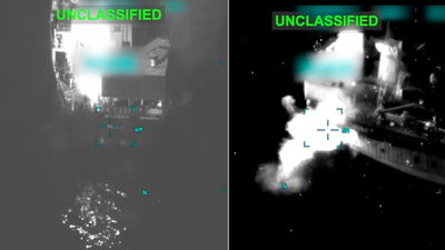 US navy's footage of attack on MT Jalveer US diplomat summoned again: MEA lodges protest against attacks on ships in Hormuz with Indians on board