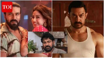 FB 'Peddi will have more acceptance'; Chiranjeevi compares Ram Charan's film with Aamir Khan's 'Dangal'