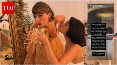 FB 'I would never insult my friends': Selena Gomez responds to Taylor Swift speculation after viral NBA post