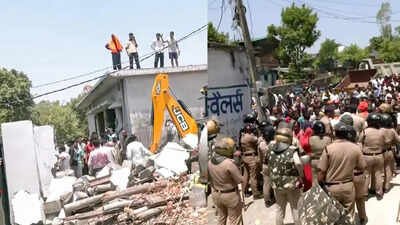 'Won't let body leave this place until encounter': Tension grips Dehradun after communal clash; accused's house demolished
