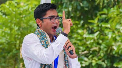 Abhishek Banerjee (File photo) Abhishek Banerjee urges Lok Sabha speaker not to recognise rebel TMC bloc