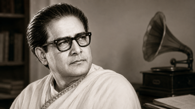 (AI-generated image used for representation) Tum Pukar Lo: Hemant Kumar — the voice that turned silence into song