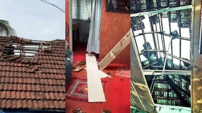Cochin International Airport is considering using CSR funds to compensate homeowners whose houses are damaged by low-flying aircraft Low-flying aircraft damages yet another Kochi house, airport plans compensation