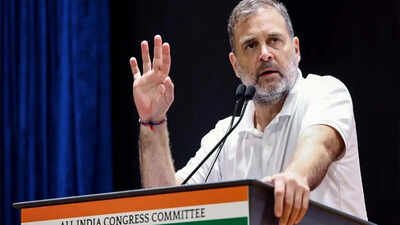 Rahul Gandhi (ANI photo) 'Modi Ji, strike at the mafia, not the students': Rahul Gandhi attacks Centre over Telegram ban ahead of NEET re-exam