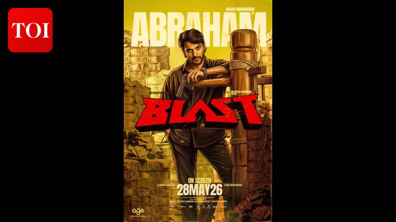 Arjun Chidambaram plays Abraham in Arjun Sarja, Priety Mukhundhan's 'Blast'