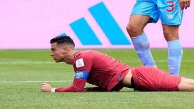 Portugal's Cristiano Ronaldo (AP Photo) 10-match goal drought! Cristiano Ronaldo endures horror show vs Congo with just 25 touches and no shots on target