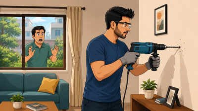 AI-generated image From TVs to wallpapers: What tenants can legally install in a rented home and when modifications may lead to legal issues