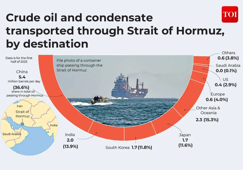 Energy supplies through Hormuz