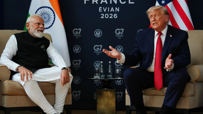 Prime Minister Modi engages in bilateral talks with US President Donald Trump on G7 sidelines in France 'Dangerous sidelining of India': Former Trump aide rejects US-China 'G2' world order